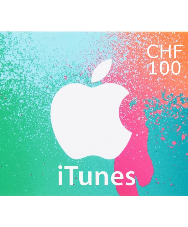 iTunes 100 CHF CH Card Key 